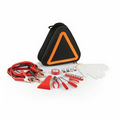 Emergency Roadside Kit in Triangular Shaped Tote Bag